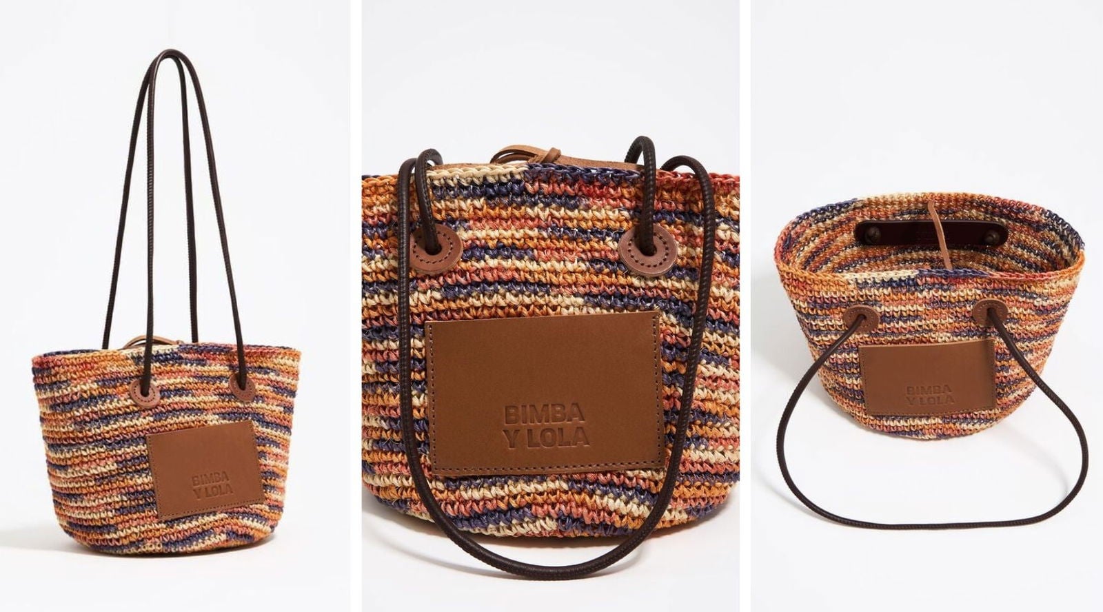 Capazo Mediano Púrpura | Bimba y Lola (133,50 €)