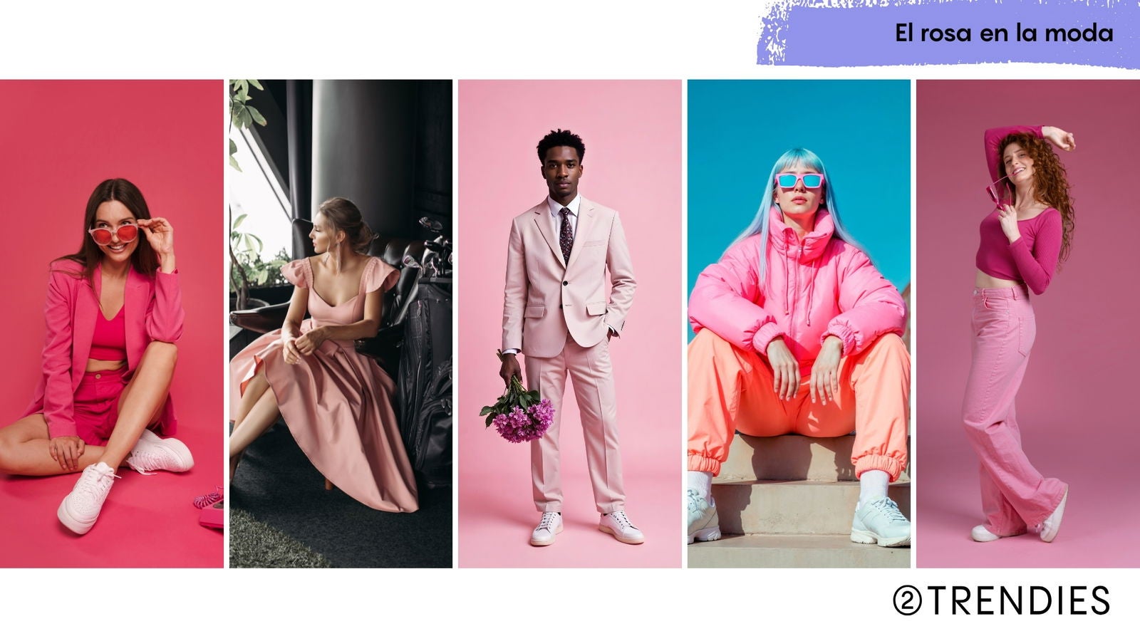 No Color Rosa Rosa sin reglas: Cómo llevar el color más audaz de la moda