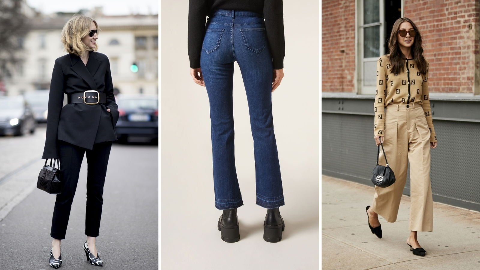 Ejemplos de como llevar pantalón ankle