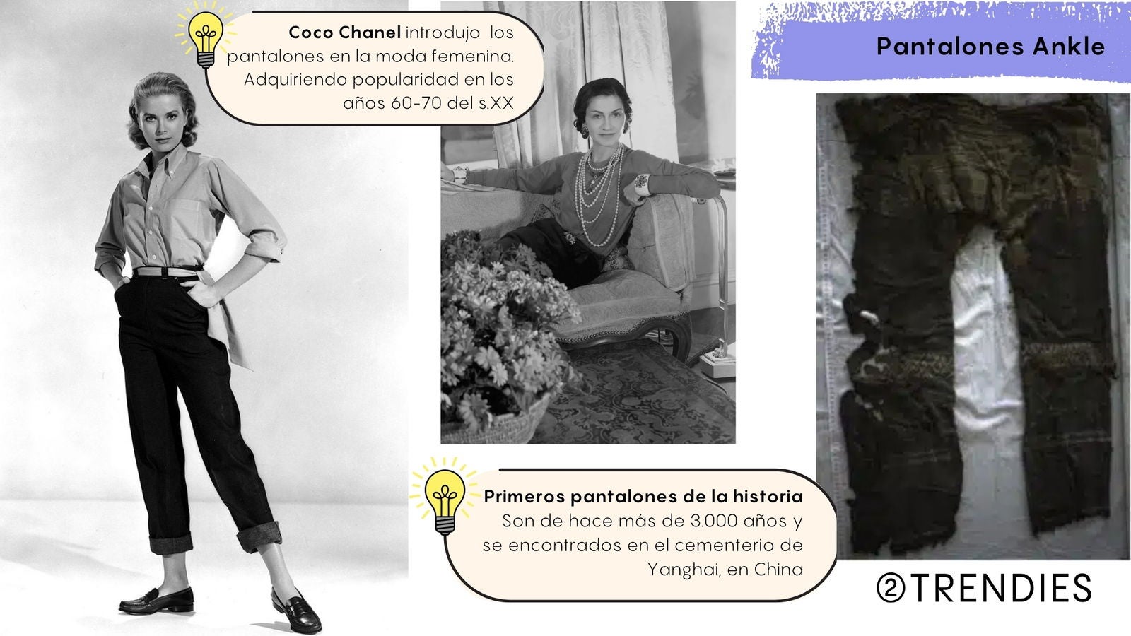 Origen pantalones ankle en la moda