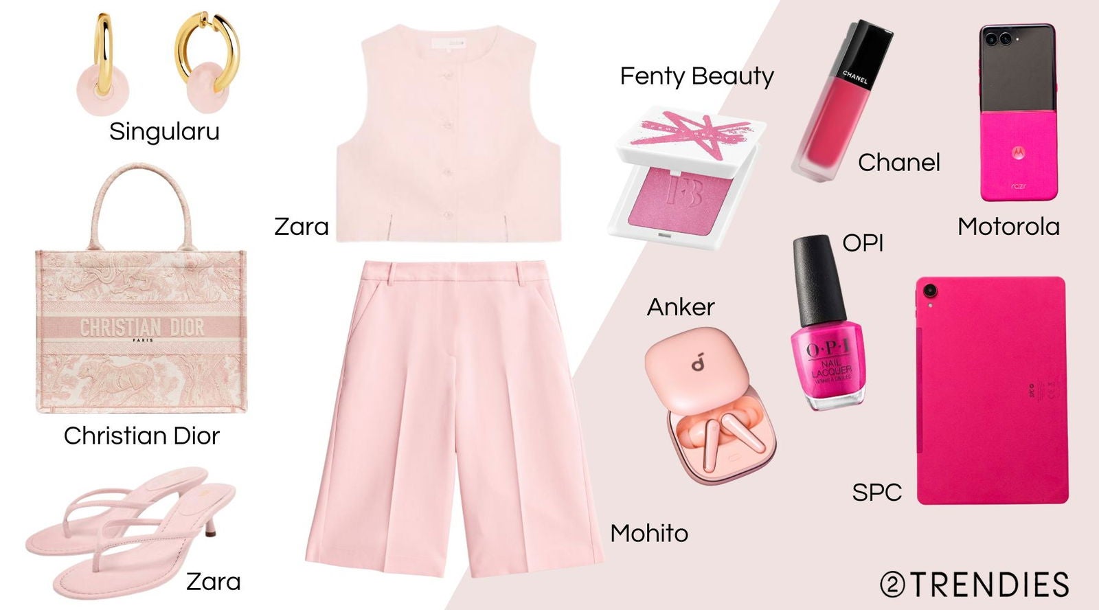 Profesional, ligero y funcional: el rosa empolvado también se pone a trabajar.