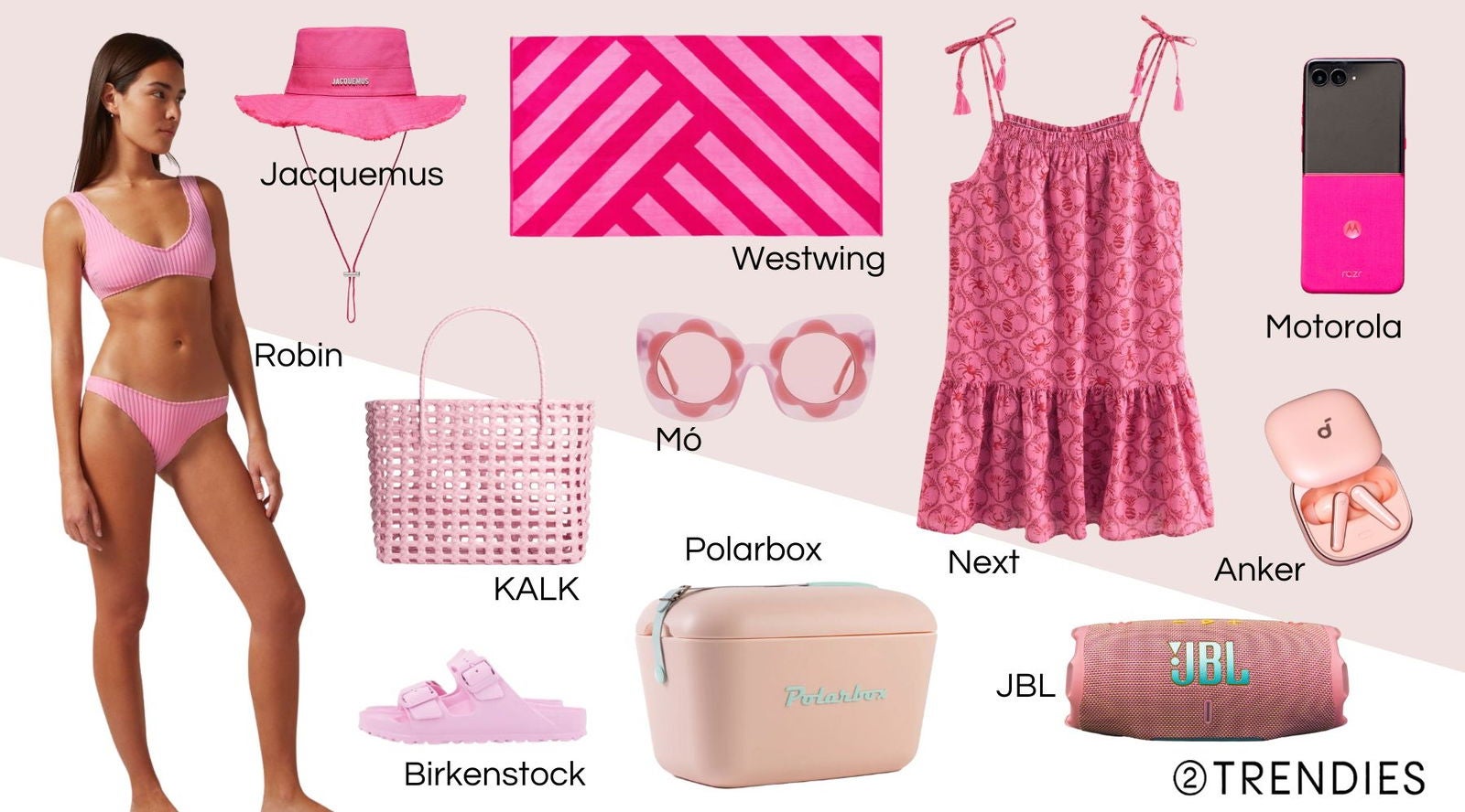 Tejidos frescos, gadgets resistentes y detalles con rollo para vivir el verano a todo color.