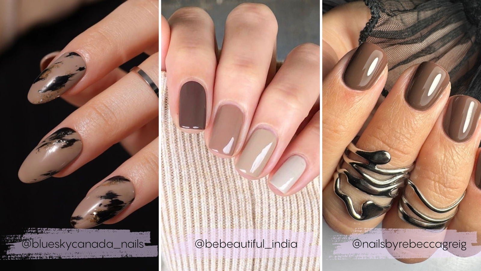 Manicuras en color mocha