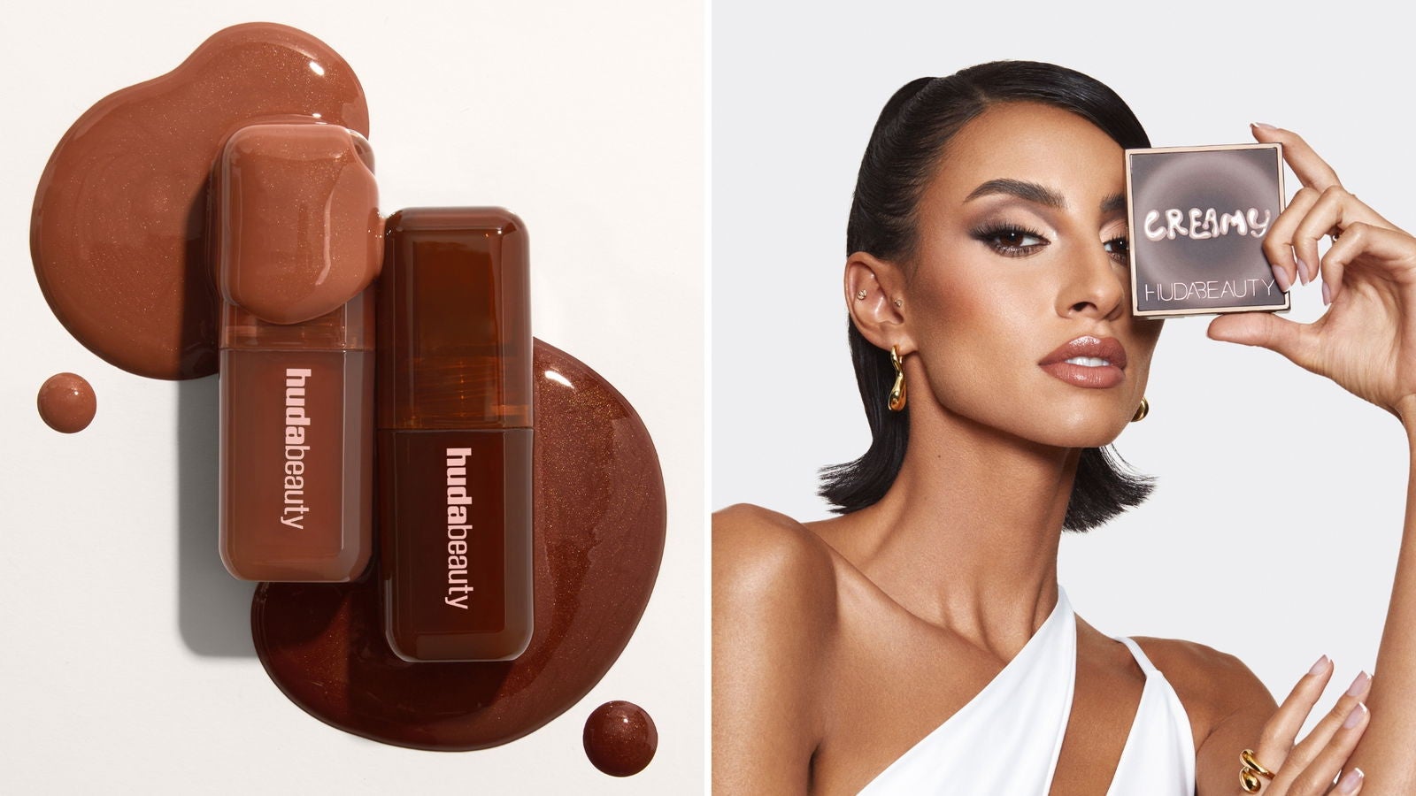 Blush y Paleta de sombras de Huda Beauty