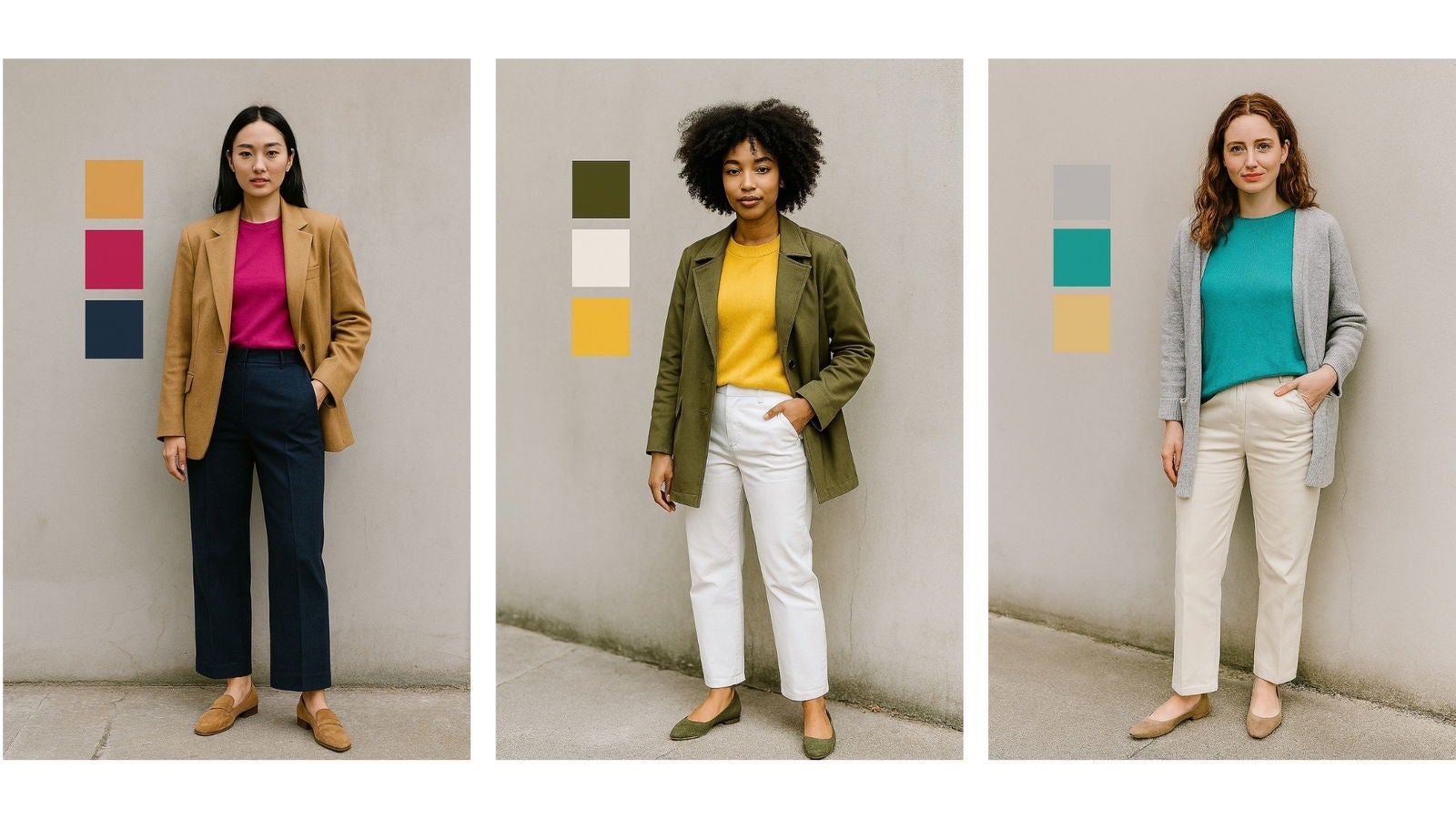 Ejemplos de uso de colores puente