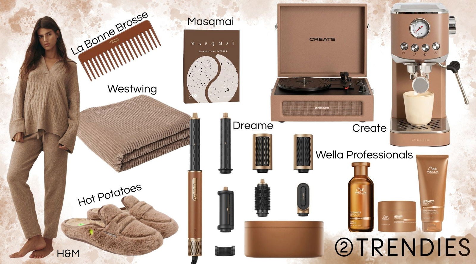 Un look pensado para tomarse la mañana con calma y disfrutar de esa calidez que define al Mocha Mousse