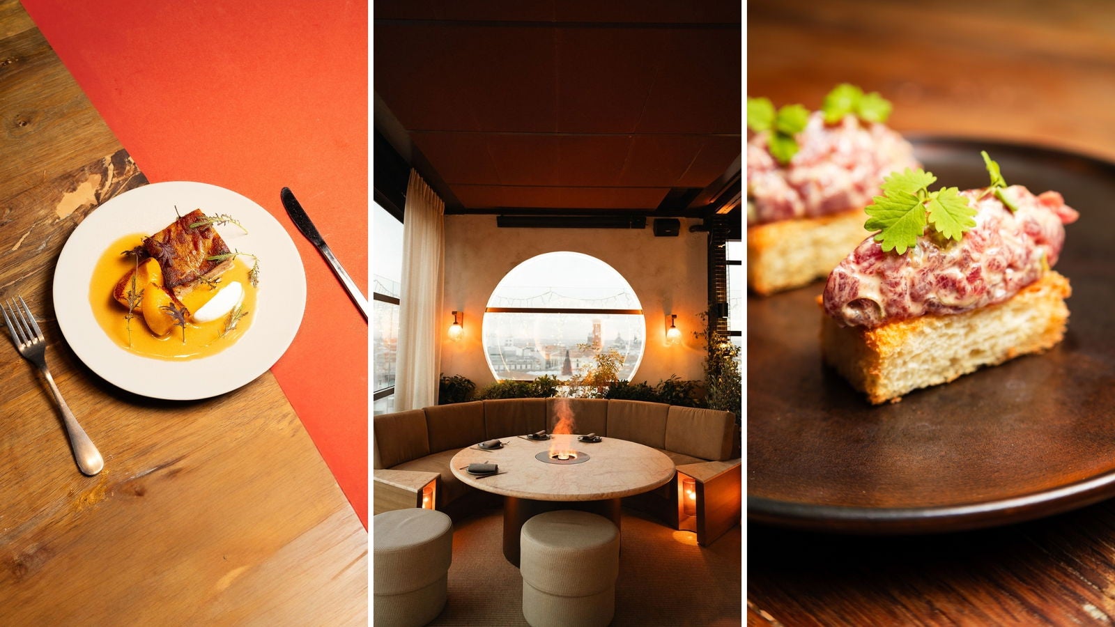 Restaurante Makaa y sus platos