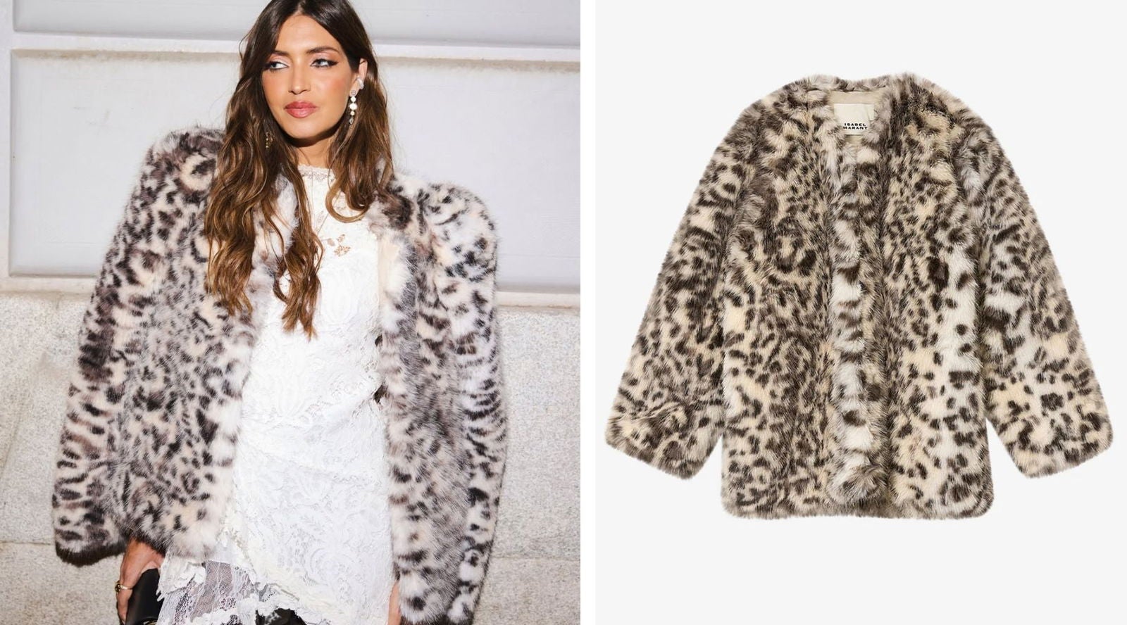 Sara Carbonero con el abrigo de pelo que marca su giro más glam de la temporada | @saracarbonero