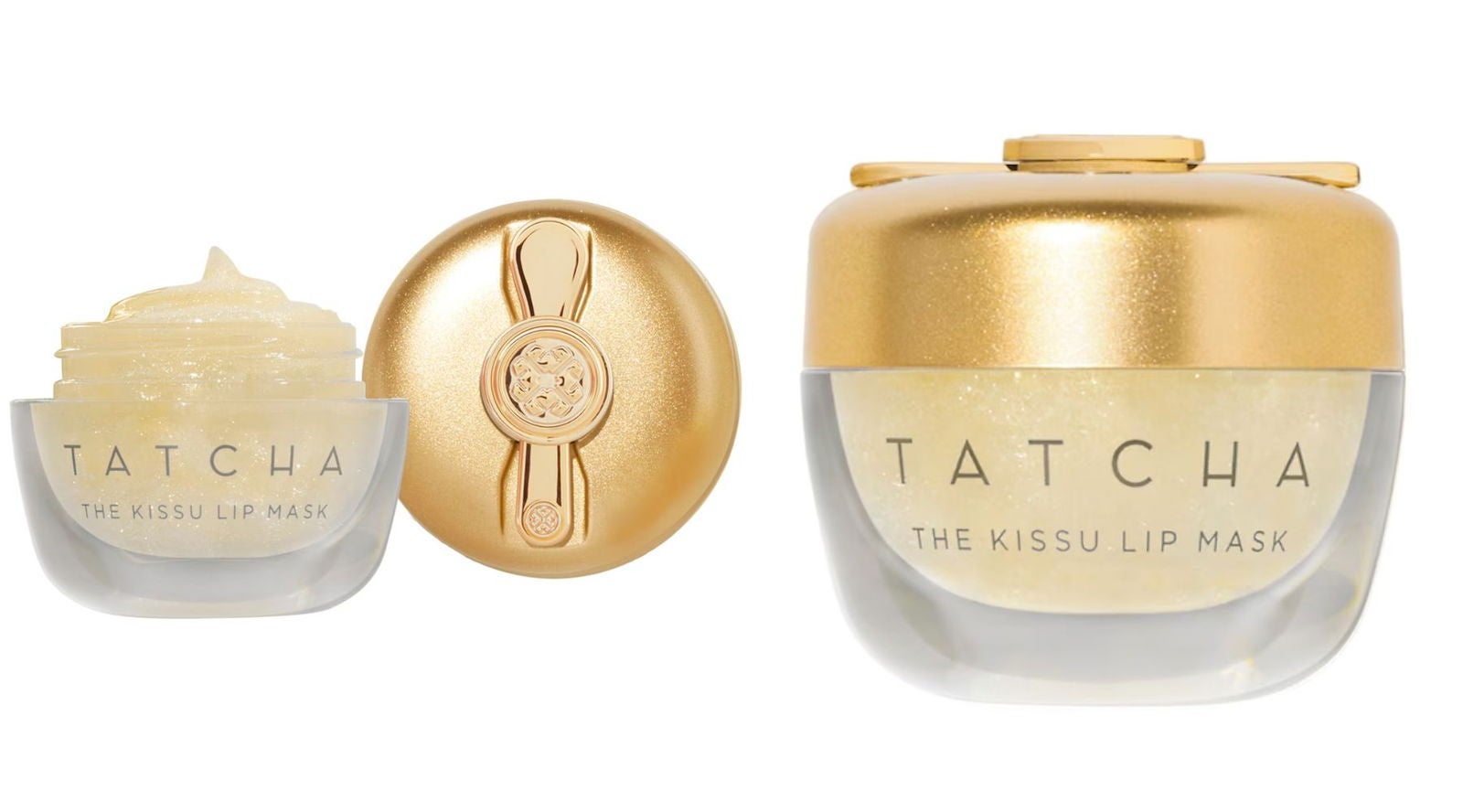 The Kissu Lip Mask Gold Leaf (32€) | Tatcha / Sephora