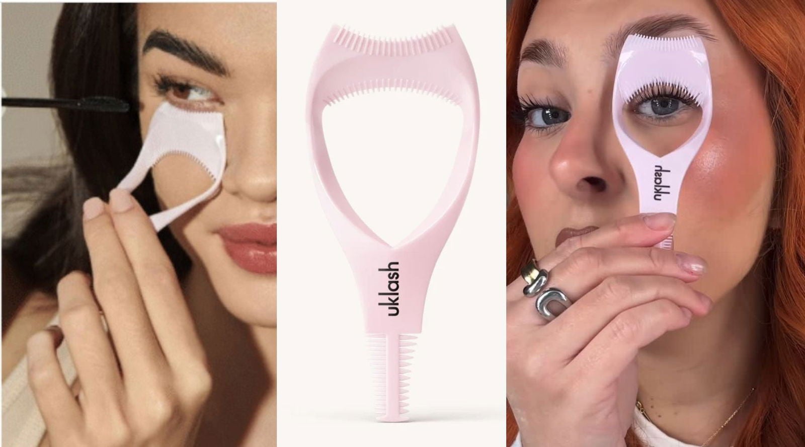 Protector de máscara de pestañas de Uklash (6 €), con barrera para el párpado y peine doble