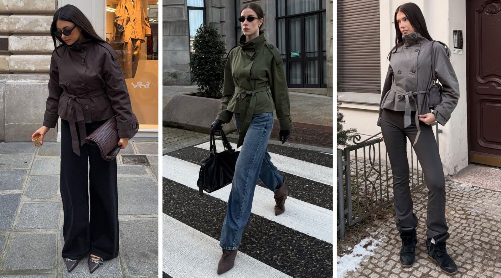 El largo corto hace que el cinturón se note más y cambie cómo funciona la prenda en el conjunto | @camstrc, @nereabianche y @julkalipien