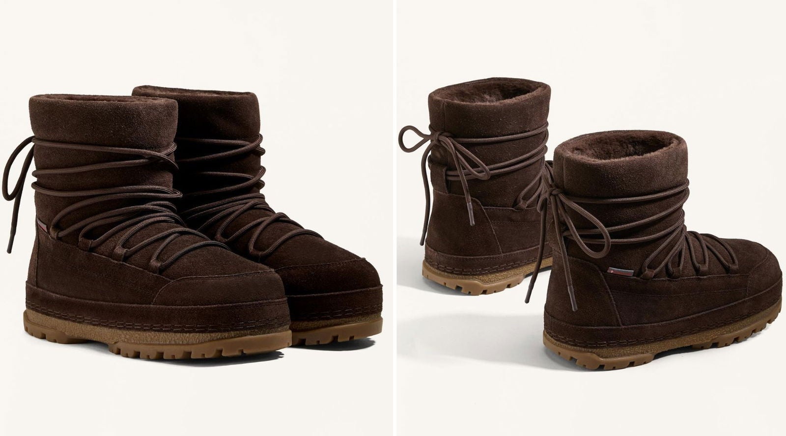 Bota técnica de serraje con Primaloft® (59,99€) | Oysho