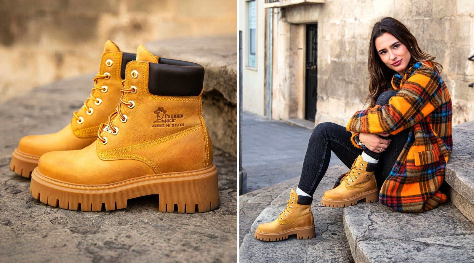 Botas de piel con forro interior Cleo B1 (159€) | Panama Jack