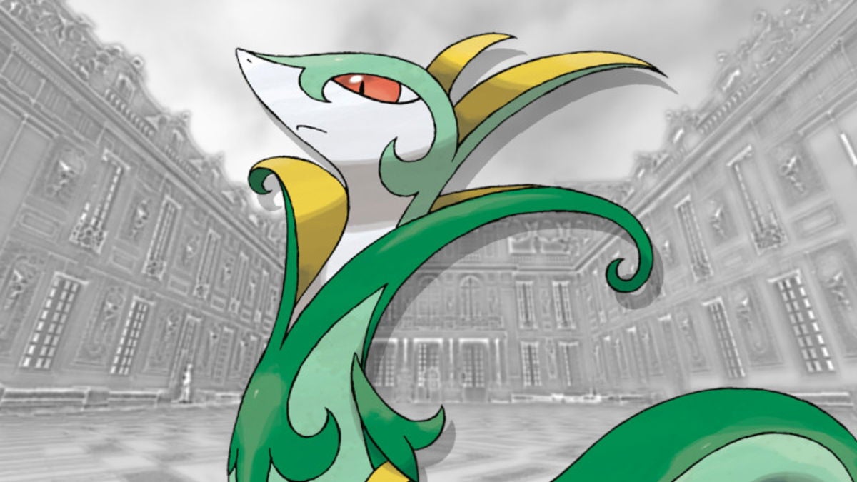 El diseño de Serperior tiene un curioso origen.