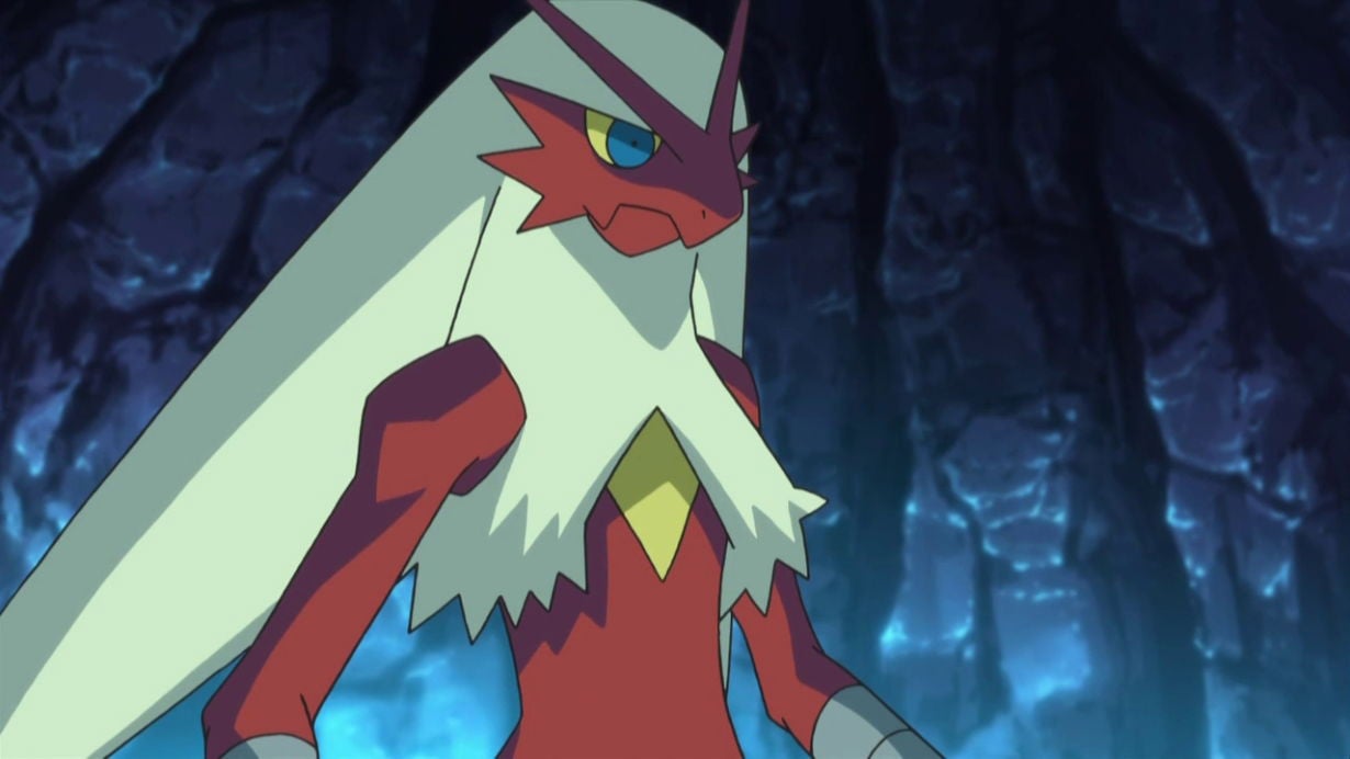 Blaziken en el anime de Pokémon