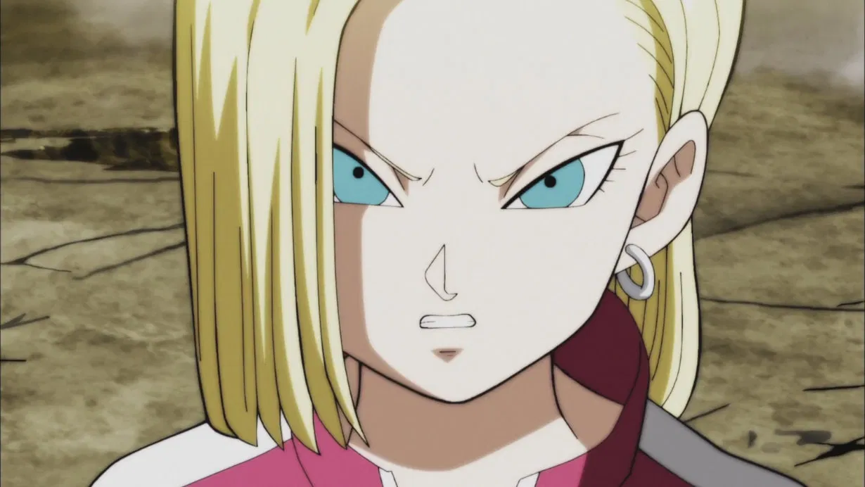 Androide 18 es un personaje de Dragon Ball