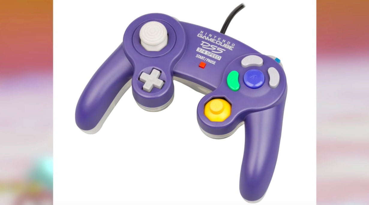Mando de GameCube con sensor de movimiento
