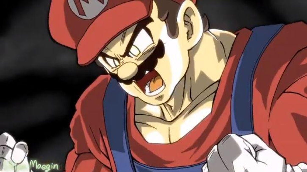Super Mario en Dragon Ball
