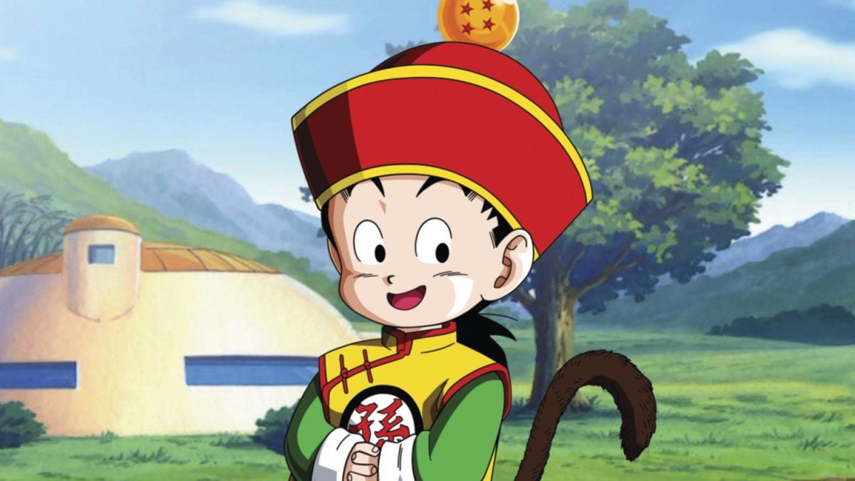Son Gohan de pequeño.