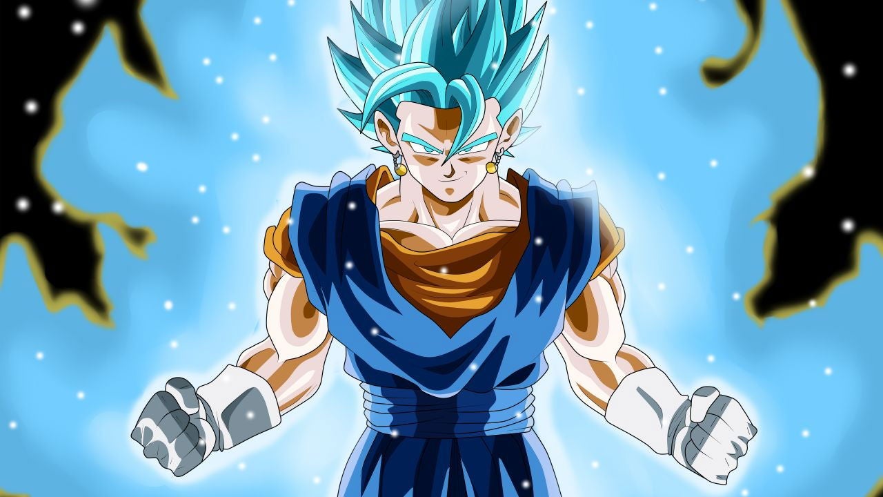 Goku y Vegeta no controlaron el consumo de ki al fusionarse en Vegetto Super Saiyan Blue.