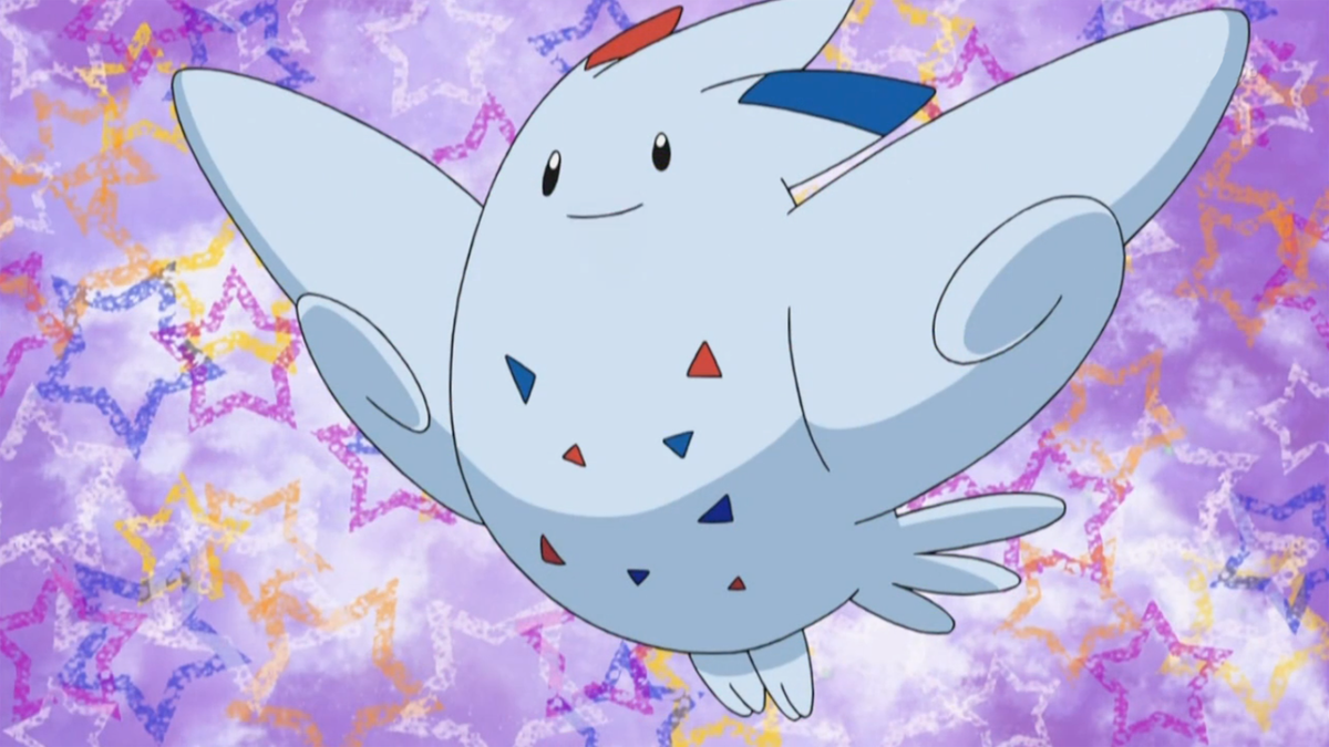 Togekiss tiene una apariencia alegre