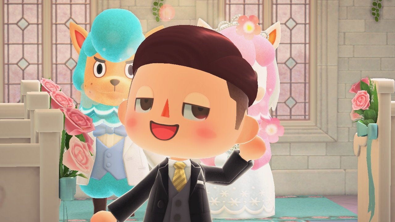 Boda en Animal Crossing: New Horizons
