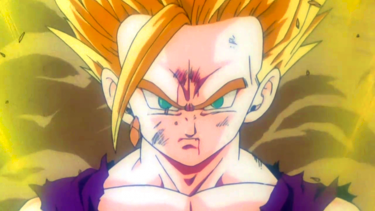 Gohan en su mejor transformación.