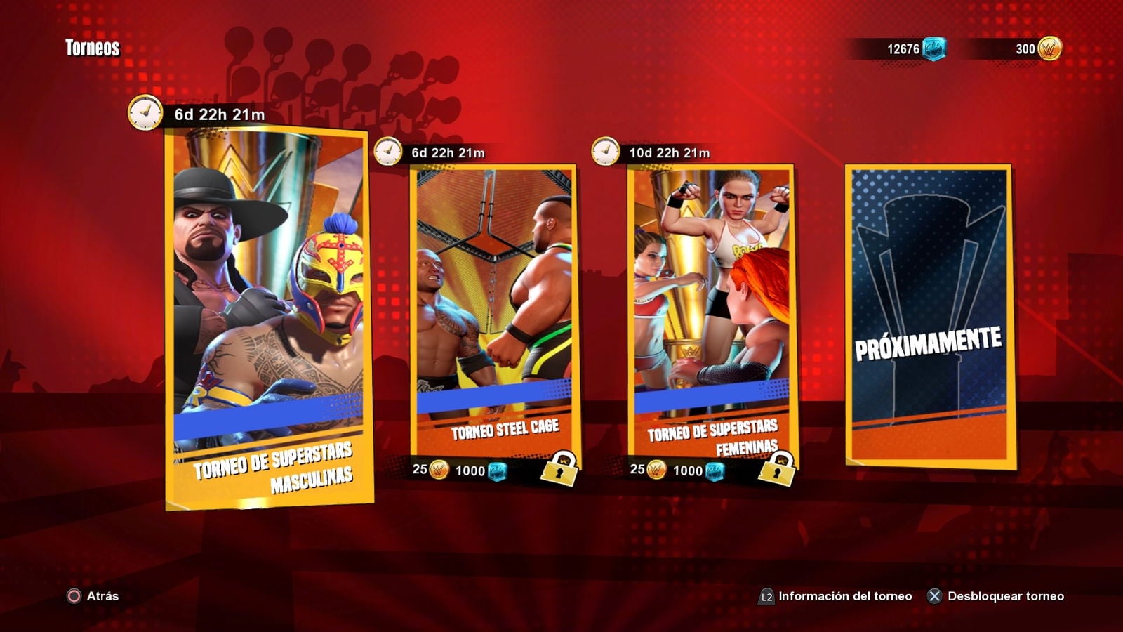 Algunos torneos especiales son de pago, aunque no hace falta dejarse dinero real.