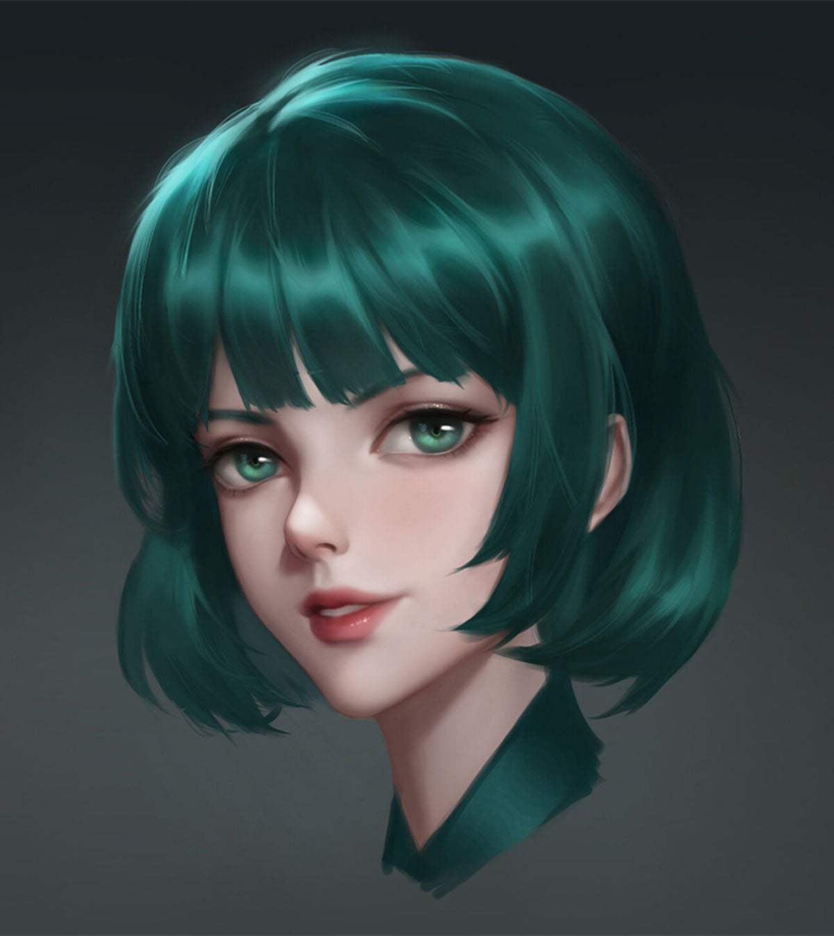 Así de hermosa se ve Fubuki con un toque de realismo ArtStation