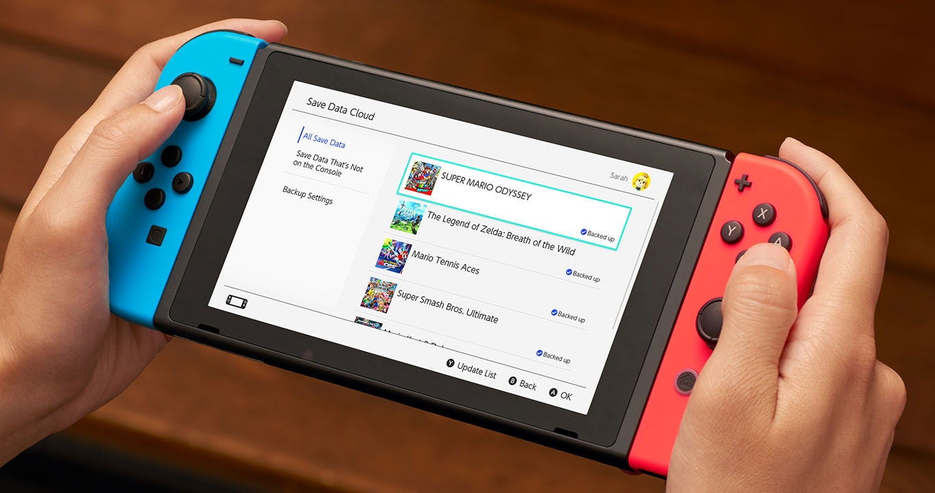 Nintendo Switch Online permite crear una copia automática en la nube.
