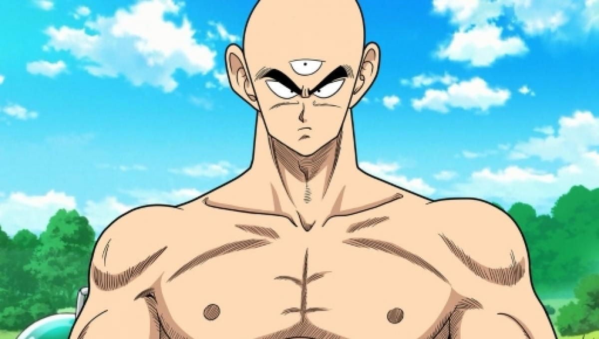 Ten Shin Han es un valiente luchador de Dragon Ball.