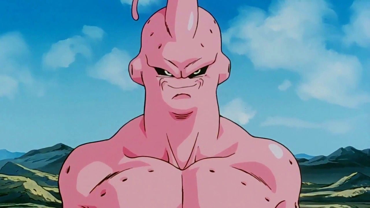 Una de las transformaciones de Majin Boo.