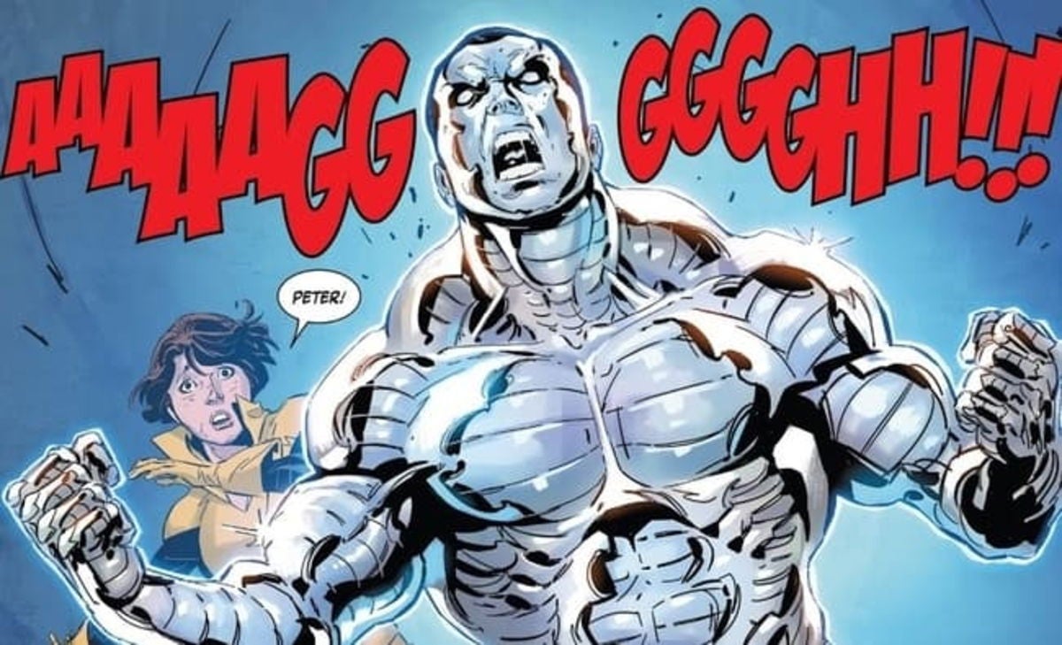 Colossus puede convertir cualquier parte de su cuerpo en metal.