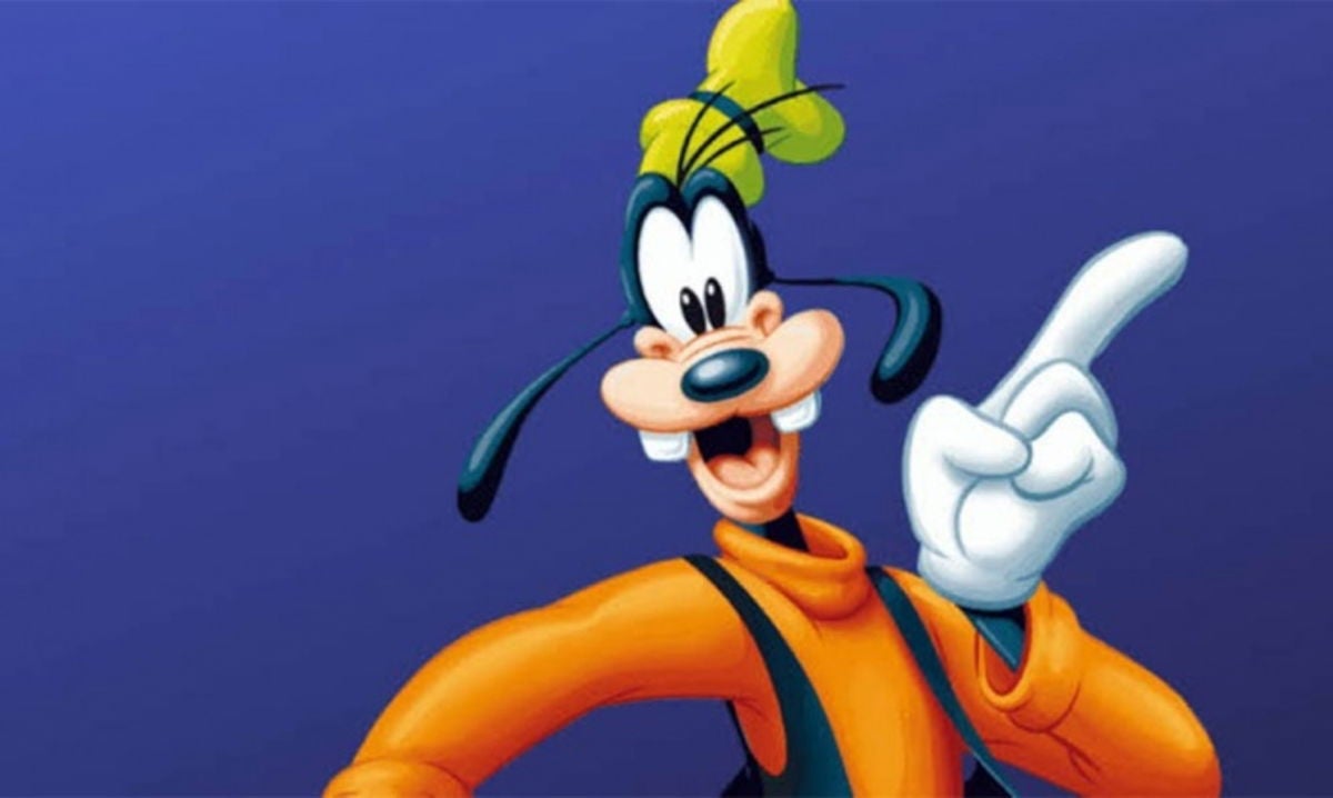Goofy es torpe por naturaleza.