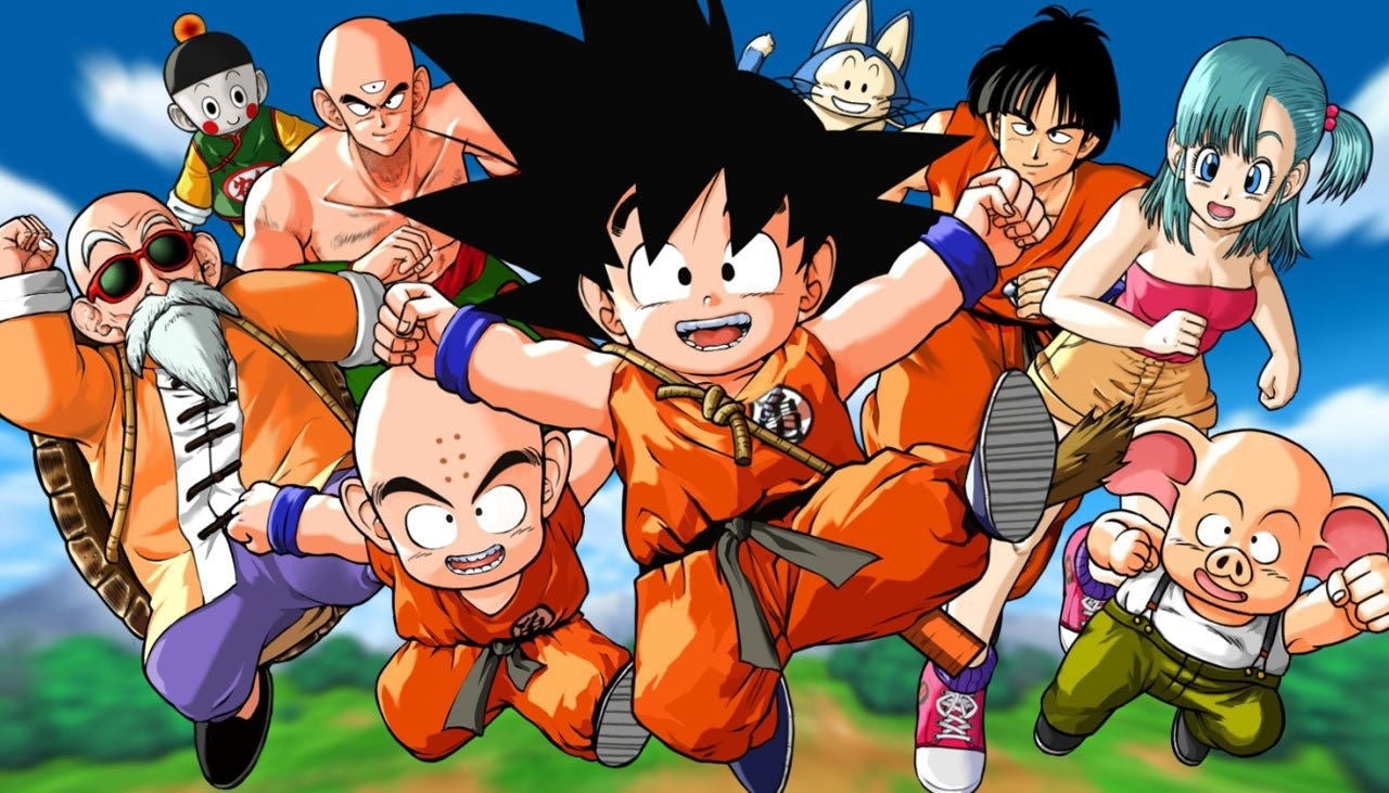 Estos son los mejores personajes de la serie Dragon Ball.