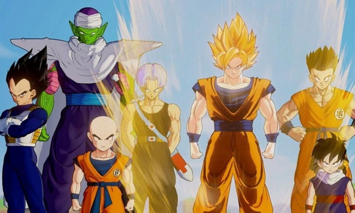 Dragon Ball Z desata el poder de los Guerreros Z.