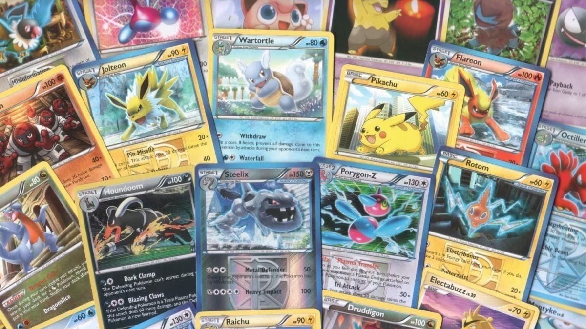 Cartas de Pokémon.