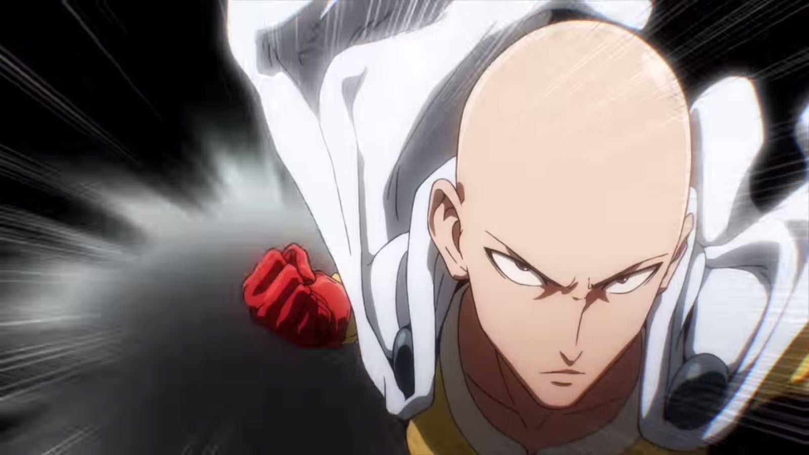 Saitama es el Calvo con Capa en One Punch-Man.