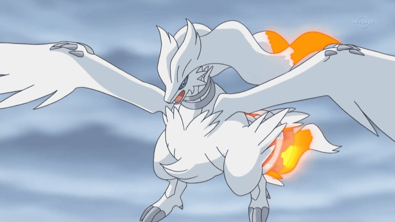 A Reshiram se le conoce como el portador de la verdad y el calor.