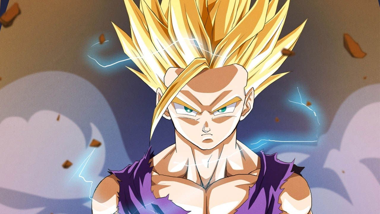 Gohan demostró ser todo un prodigio para las artes marciales