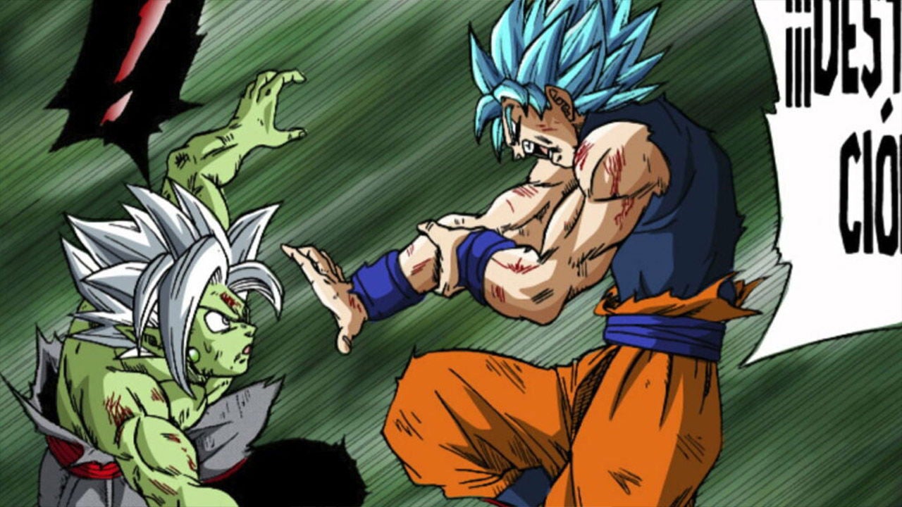 Supersaiyano Azul Perfecto y el Hakai de Goku