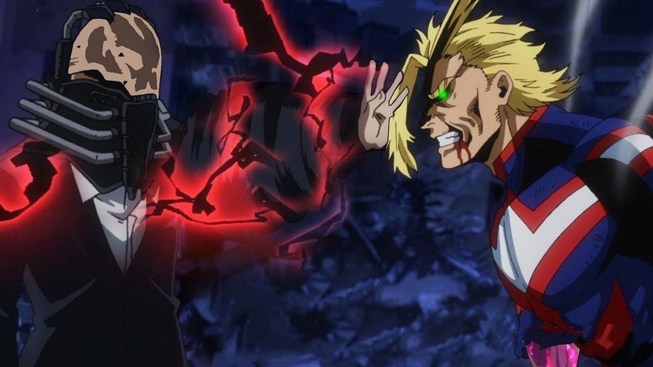 All For One vs All Might en My Hero Academia