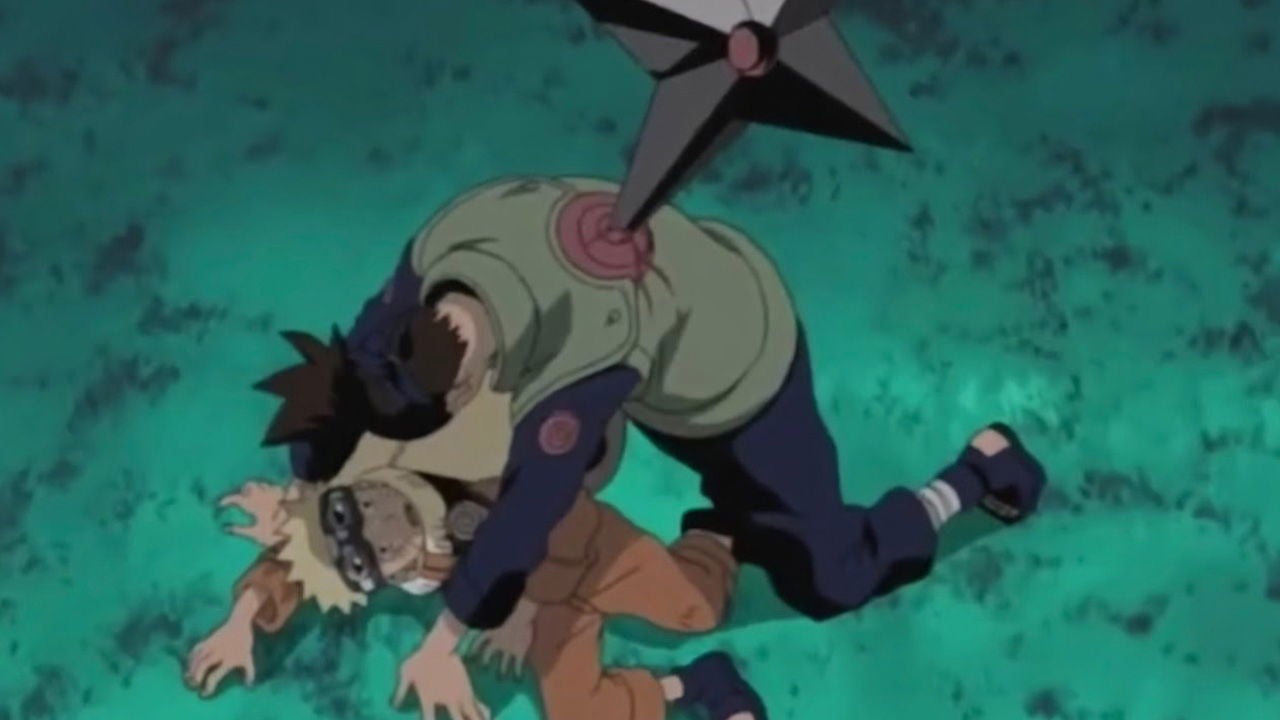 Iruka le reveló a Naruto la verdad sobre quien era