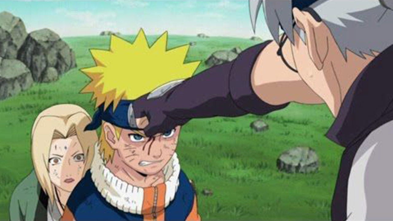Naruto le demuestra su valentía a Tsunade