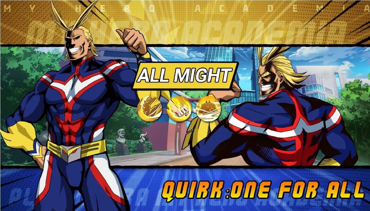 All Might, poseedor del One For All