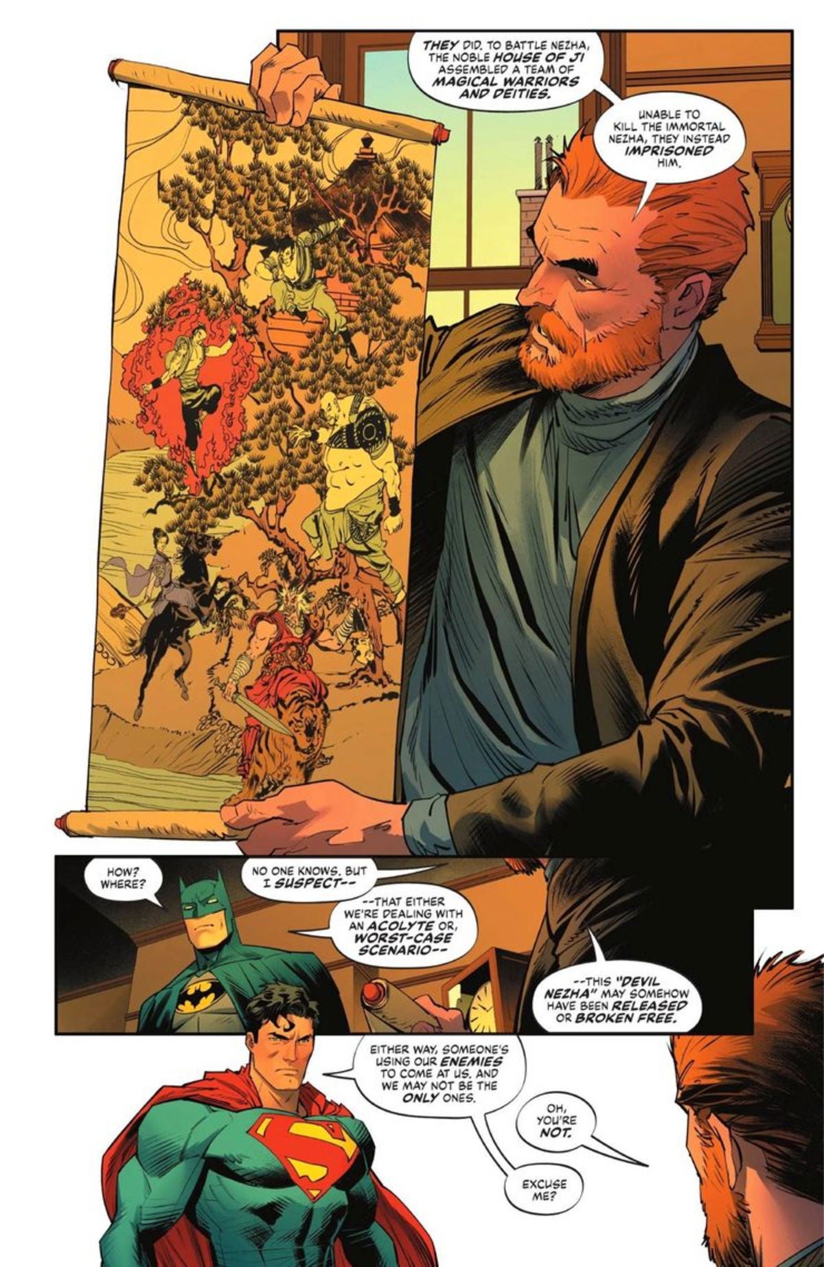 DC crea un nuevo héroe que se enfrenta a Superman y Batman