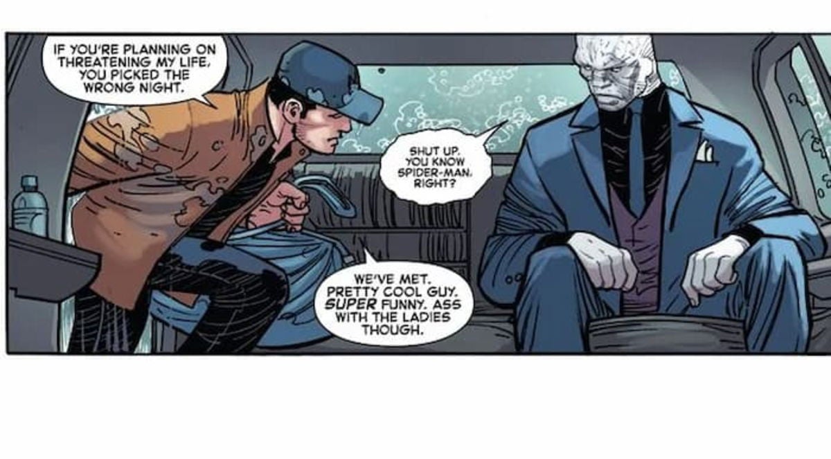 Lápida decide tomar como proyecto personal el acabar con Spider-Man