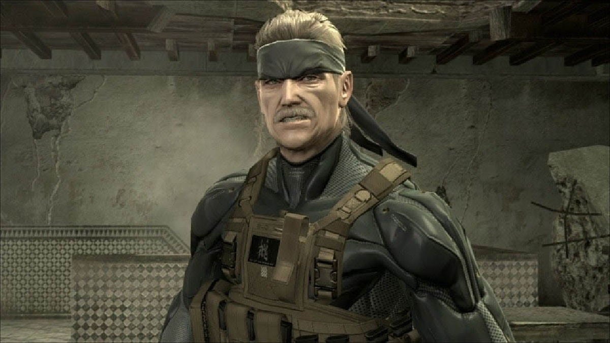 Este título presentó un Solid Snake mucho más envejecido