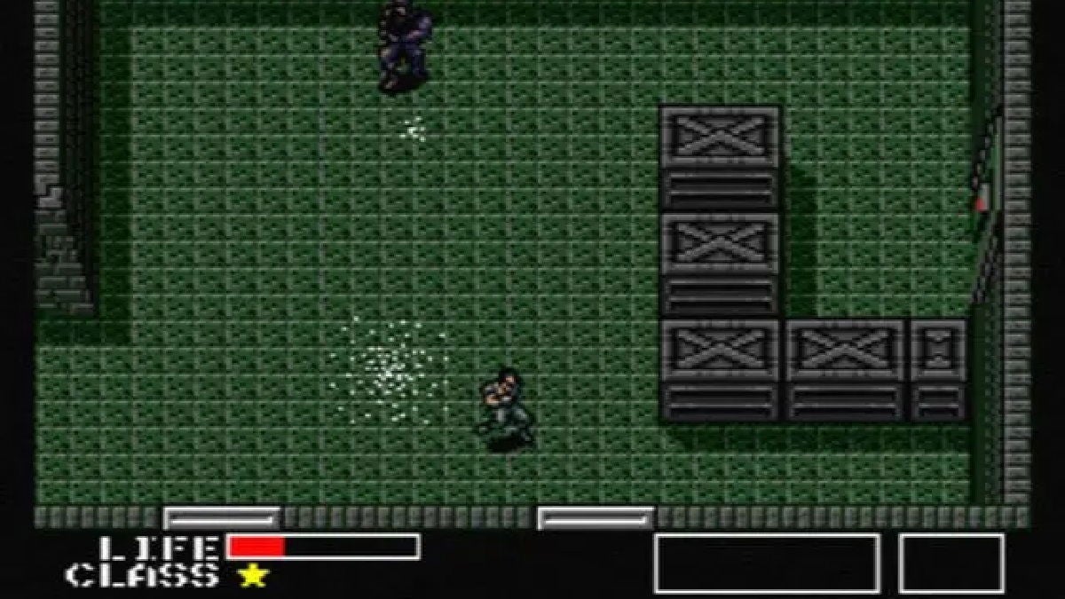 El primer juego de Metal Gear se lanzó en 1987