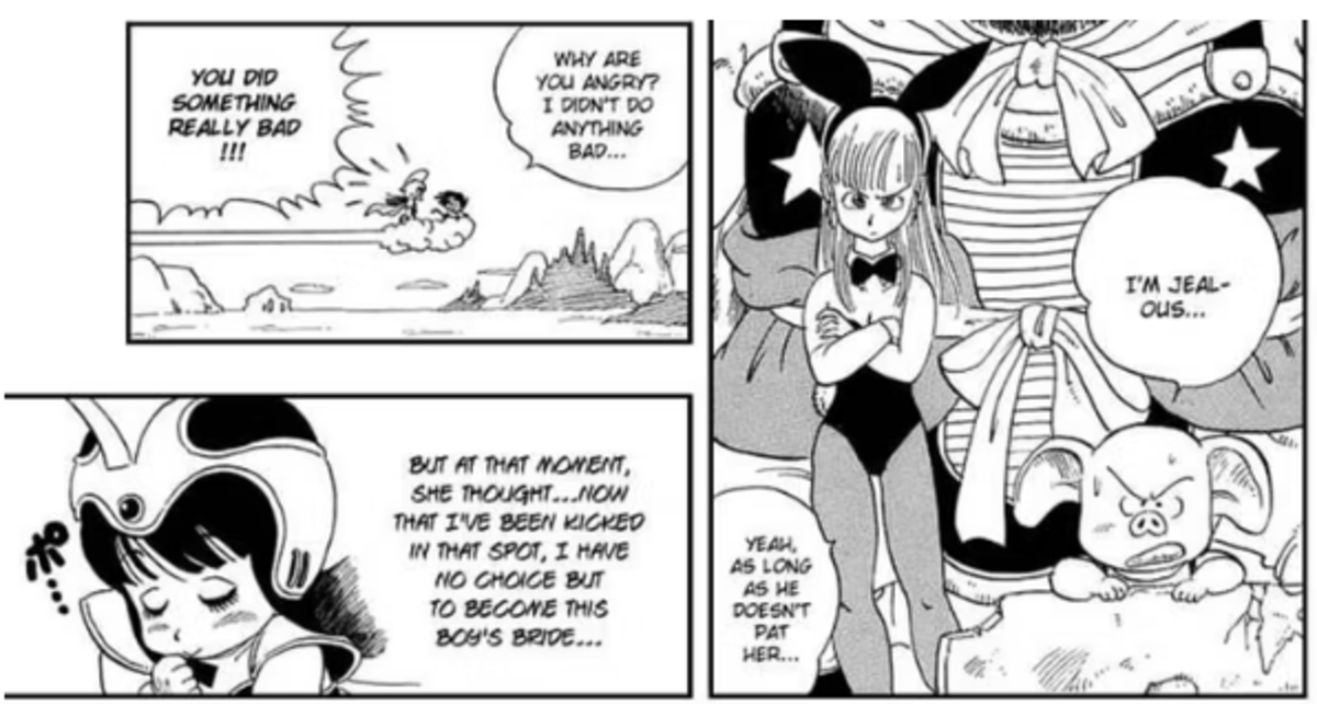 El inicio de la relación entre Goku y Chi-Chi en Dragon Ball podría ser problemática.